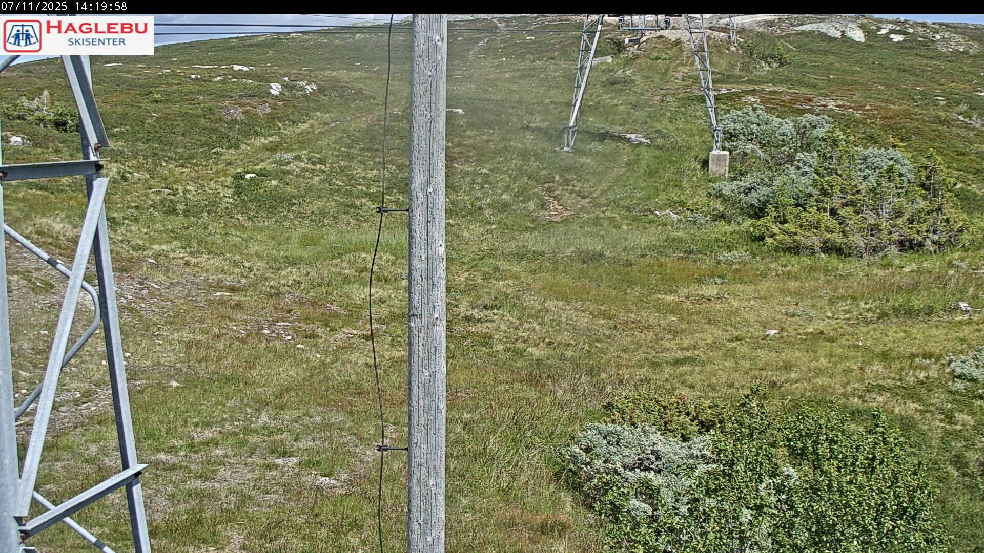 Haglebu / Toppen av heisen