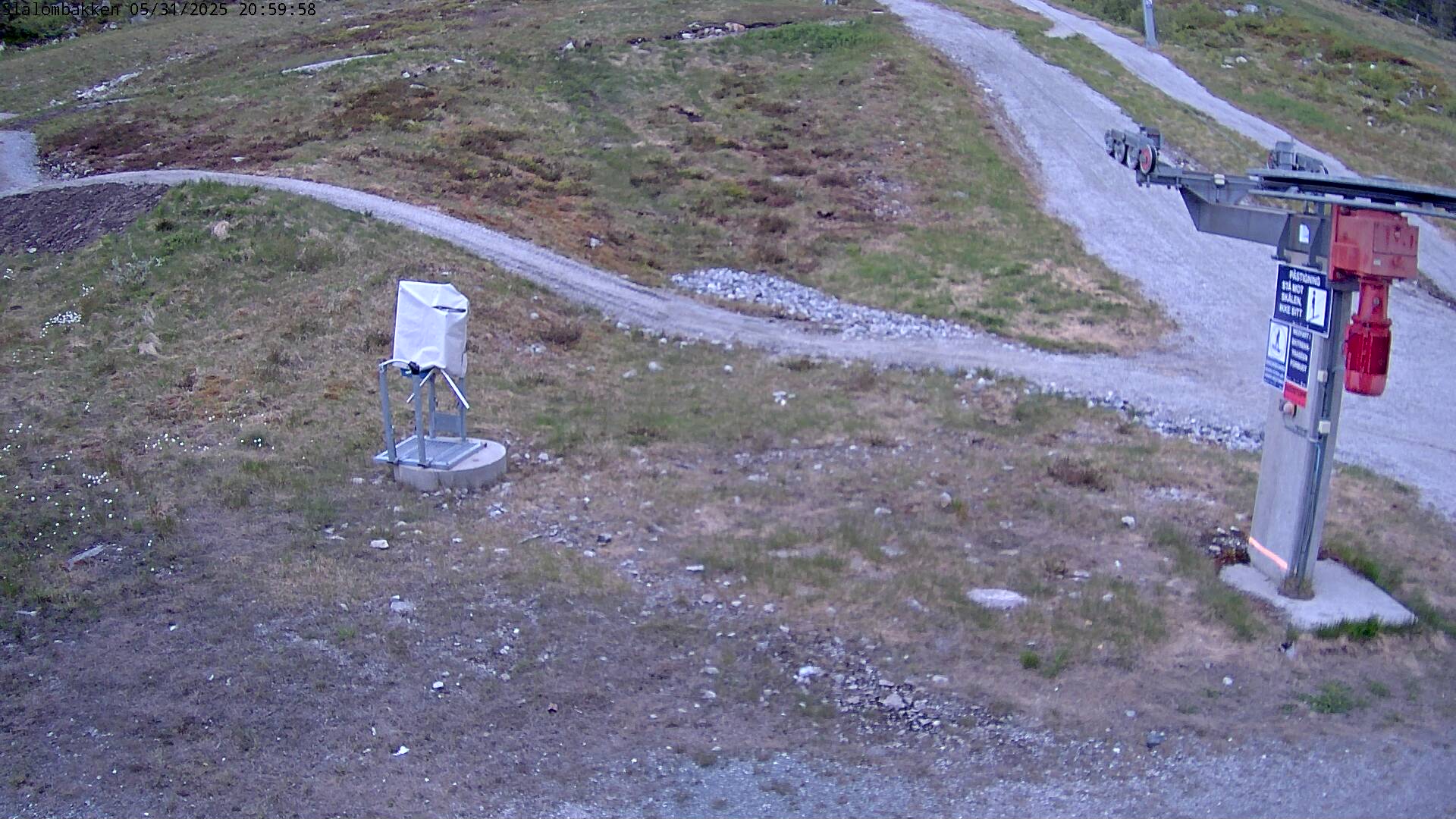 Høgevarde bunn av bakken